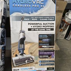 Shark
HydroVac Pro XL 3-in-1 Bagless Cordless Stick Vacuum, Mop, and Self-Clean System for Hard Floors and Area Rugs