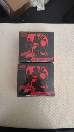 2x Destined Rivals ETB Sealed Pokemon Cards