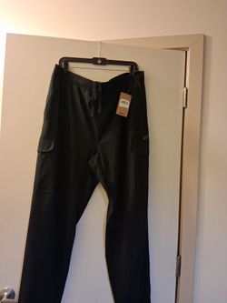 Men's Asics Joggers Sweatpants Size x large all black Brand new