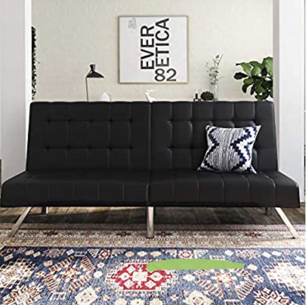 Faux leather futon brand new