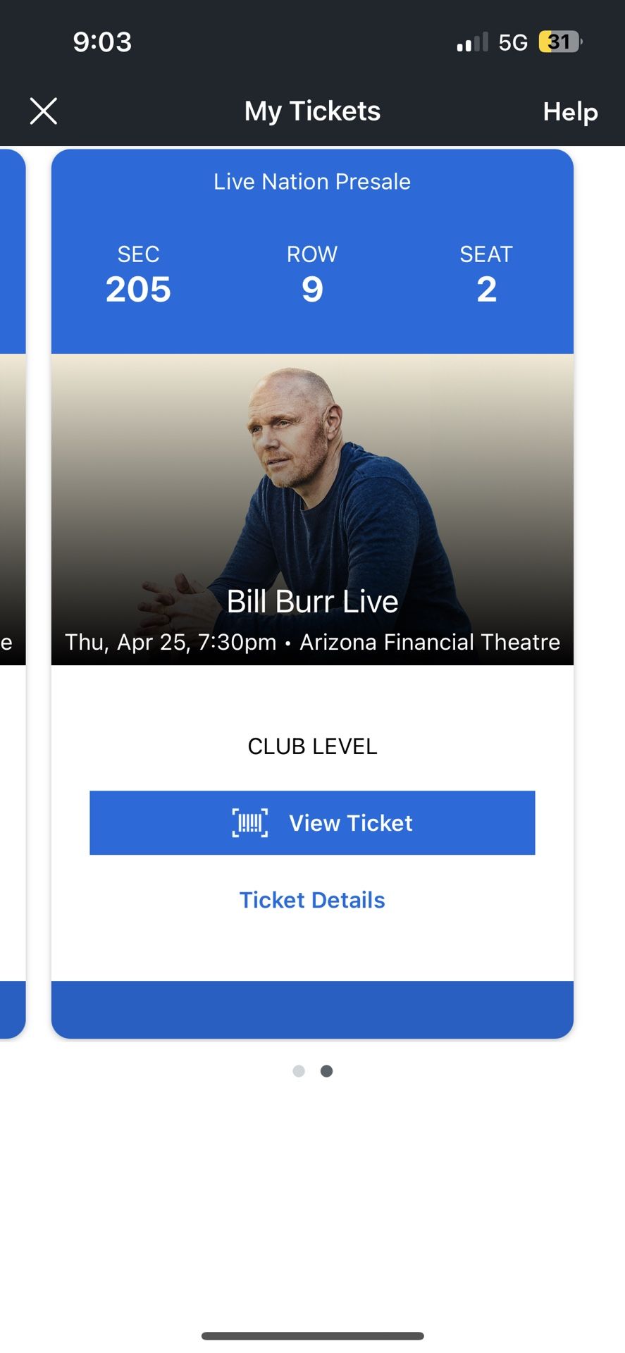 Bill Burr Tickets For Thursday