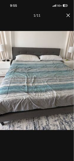 Cal king bed frame