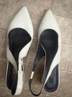 White high heels 9