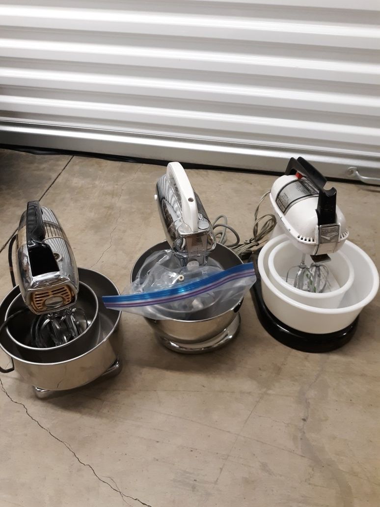 Vintage mixers