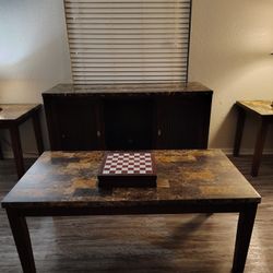 Living room 2 Lamp Tables, Coffee Table & Entertainment Crnter