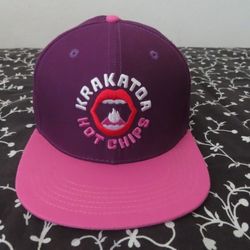 rare krakatoa hot chips hat strap back promo