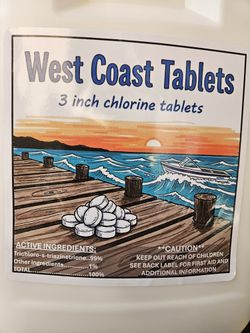 3 Inch Chlorine Tablets