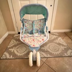 American girl, bitty baby twin doll stroller