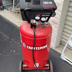 Craftsman 6hp 150 psi 30gal air compressor