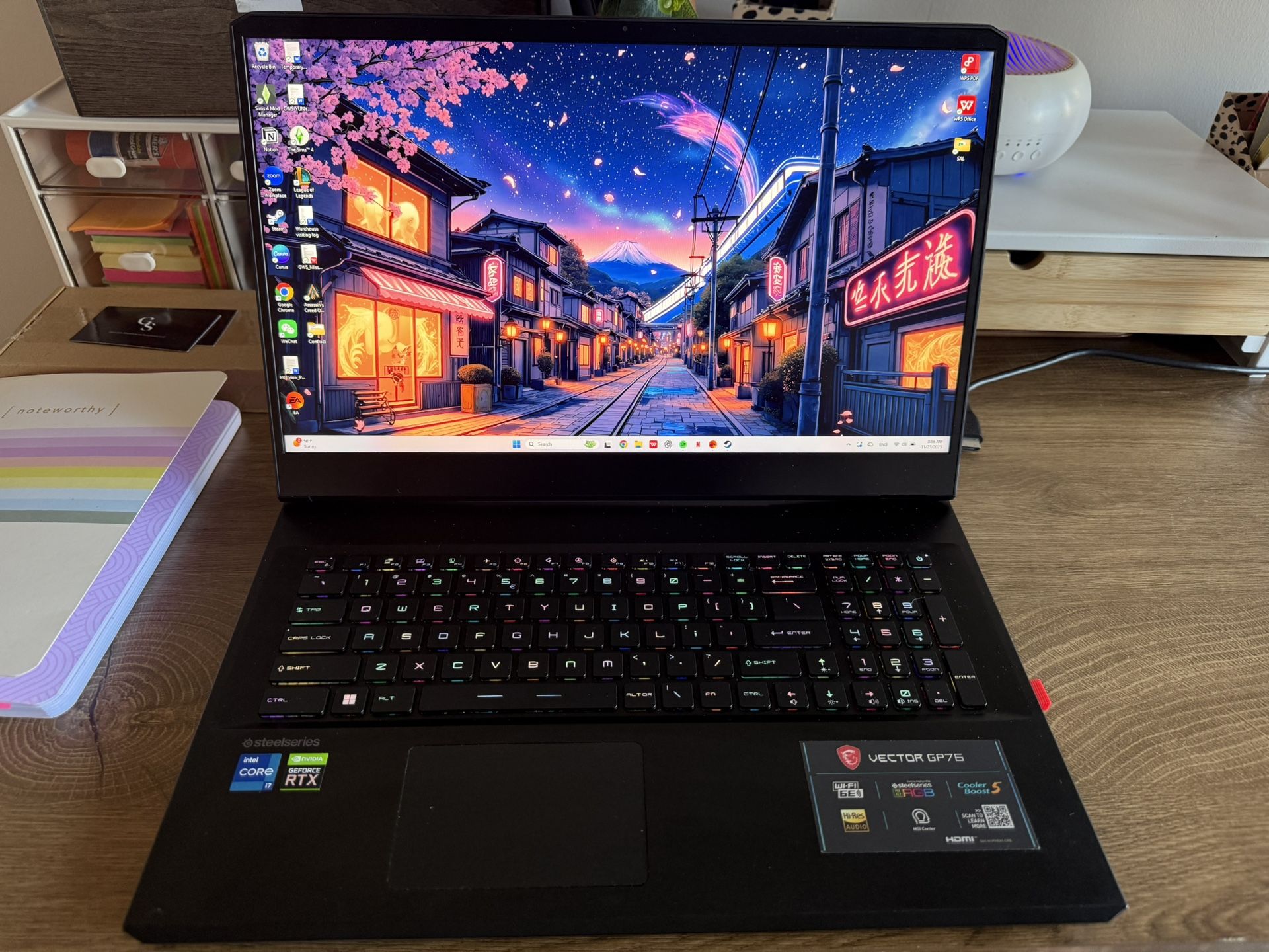 MSI Vector GP76 17.3" FHD 360Hz Gaming Laptop