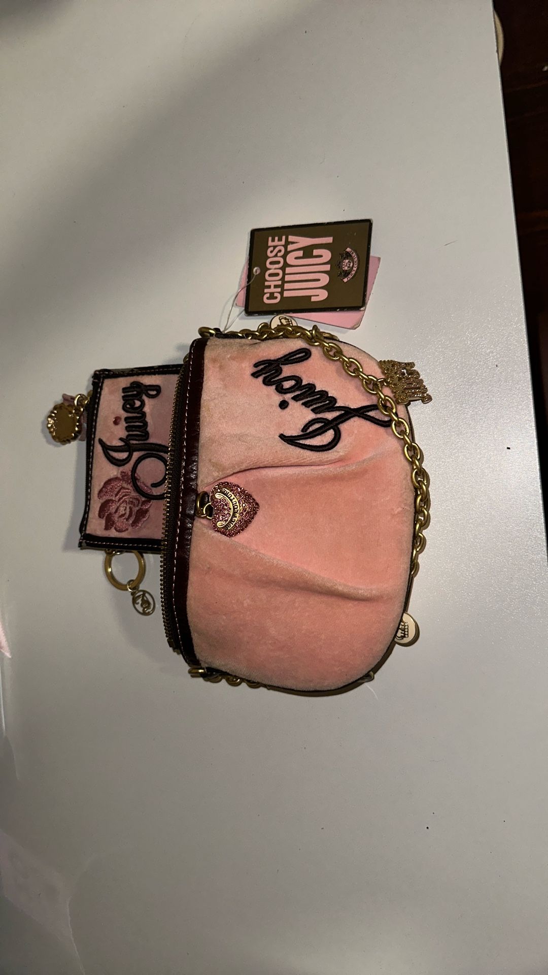 Vintage Y2K Juicy Couture Mini Purse And Wallet