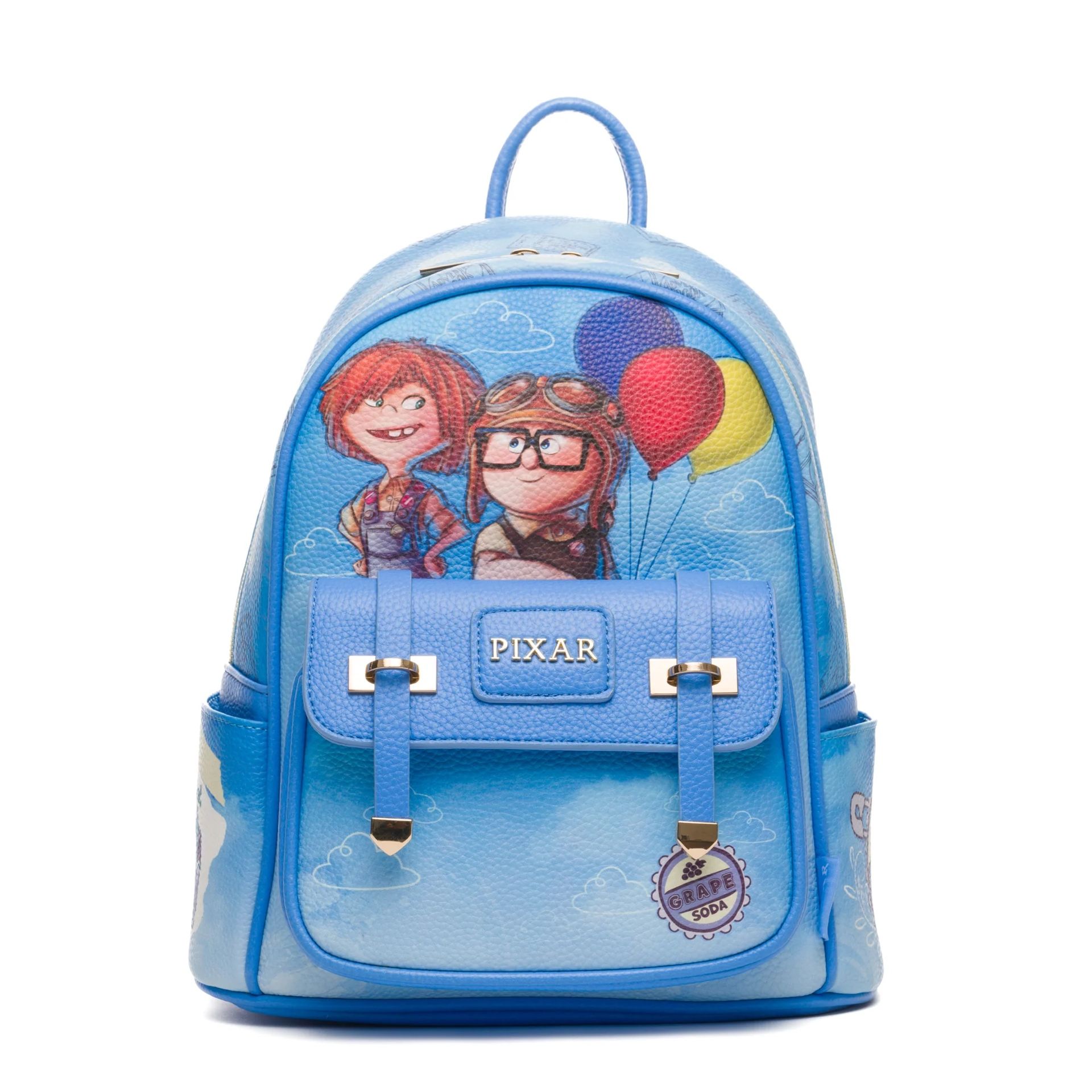 Disney UP Movie Mini Backpack Pixar Small Travel Backpack for Women and Girls