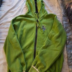 Seattle Sounders FC Zip Up Hoodie - Green - Men's L