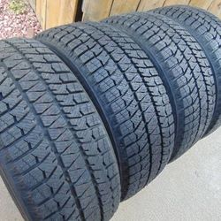 4 New 215 55 17 Bridgestone Blizzak WS-90 Tires 94H  Date 2022/2023/2024