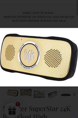 24K Monster Speaker