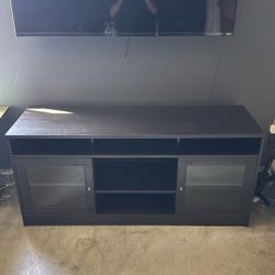 Dark Wood Media Console (tv)