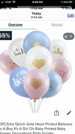 BABY SHOWER BALLOONS