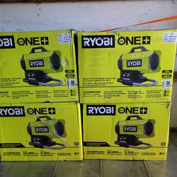 4 Pack-RYOBI 18v Hybrid Heater