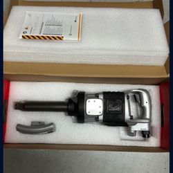 Ingersoll Rand 285B-6 1-Inch Cordless Pneumatic Impact Wrench with 6-Inch Extended Anvil and 2 Handles