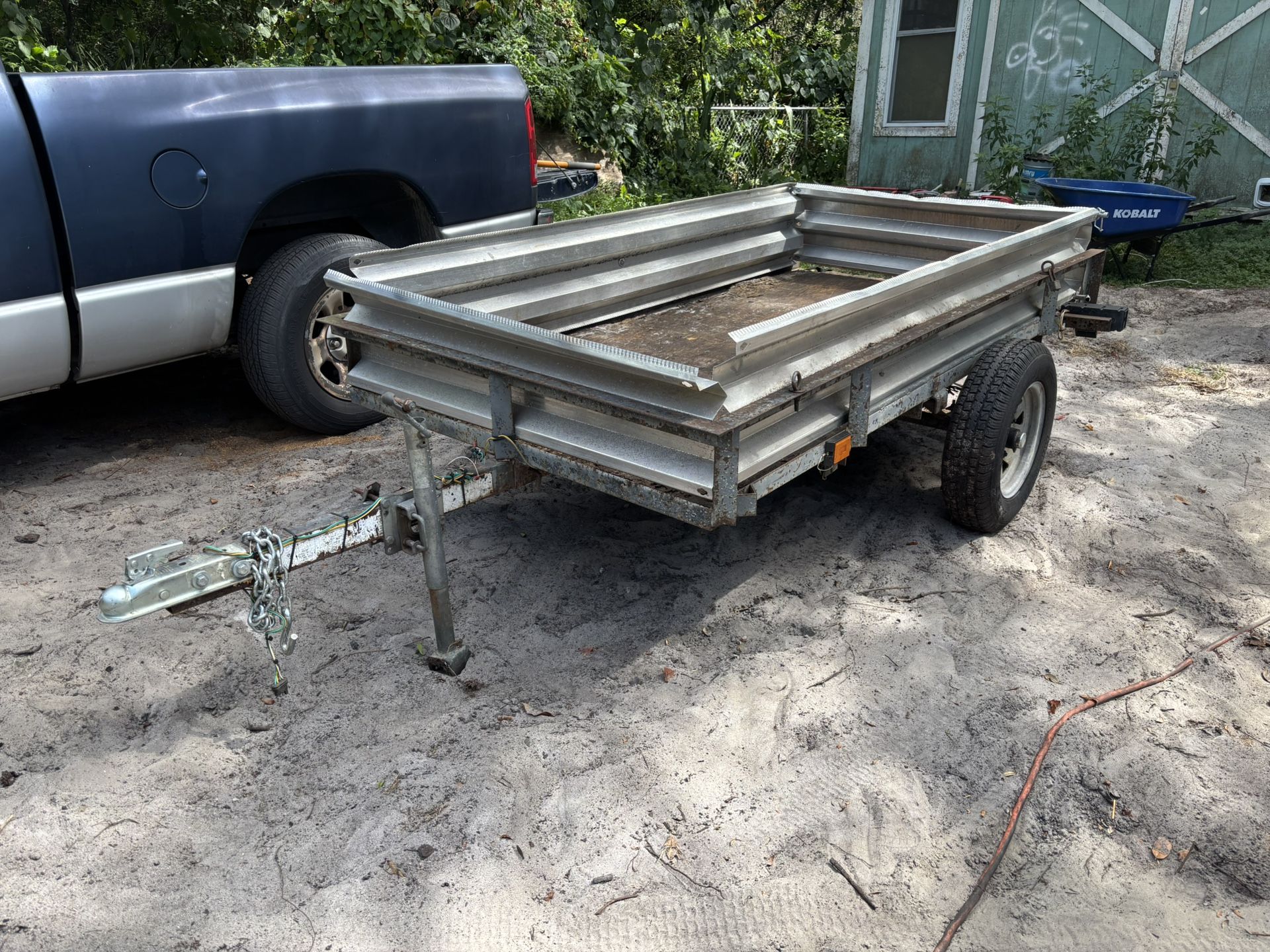 4x8 Open Utility Trailer