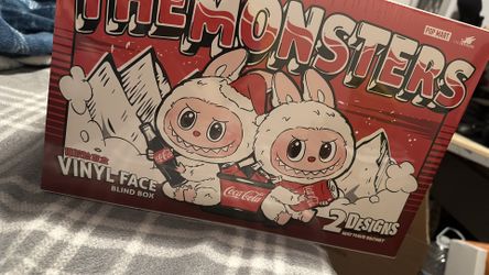 The Monsters Labubu Coca Cola Vinyl Blind Box Figure Plush