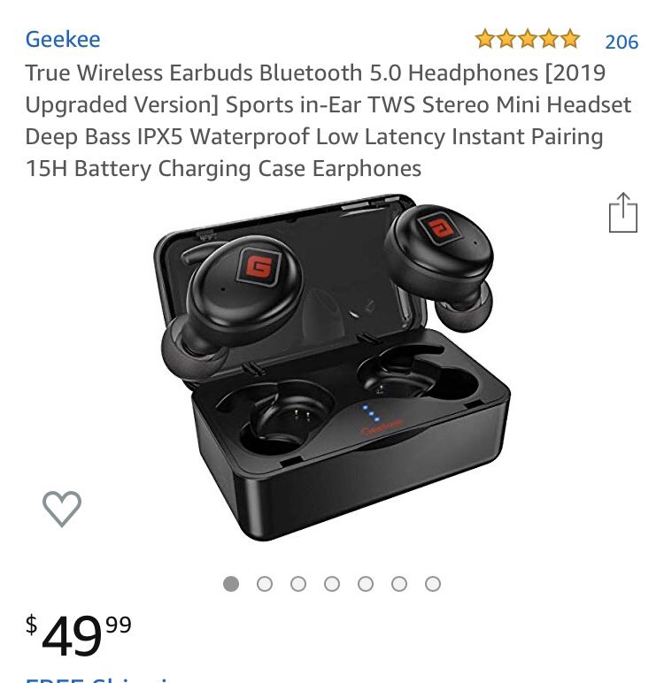 Geekee 2019 Updated Wireless Headphones