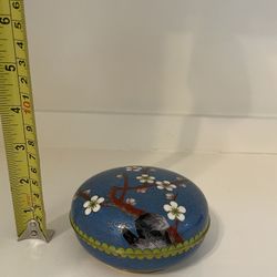 Antique Cloisonné from china. One owner for 50 years. Chinese antique cloisonné. Collectible. Two Jewelry Boxes. 