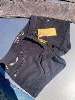 Robin's Jean Black Short Jean Shorts