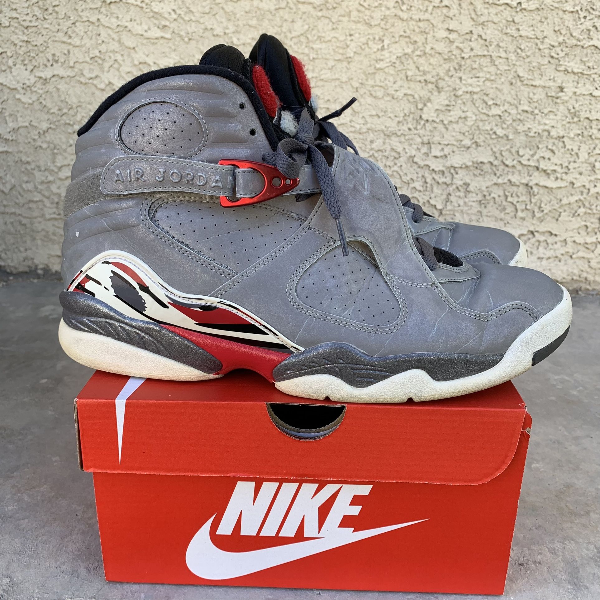 Air Jordan Retro Silver Reflective Men's shoes