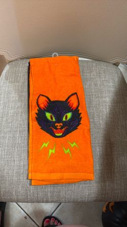 Halloween dish towels