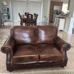 Leather Sofa Set 