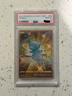 Mew 25th anniversary PSA 10