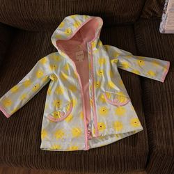 Cat & Jack Lined Raincoat Size 2T 