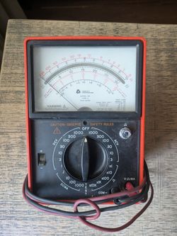 Triplet model 60 type 3 voltmeter
