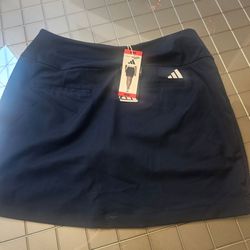 Adidas  Skort Navy Size Medium