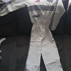 Race Car Kids Jump Suit.