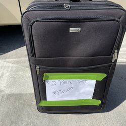 Two Piece Suitcase Set