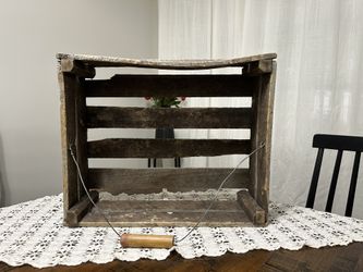 Antique Wooden Peach Basket