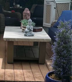 Outdoor coffee table