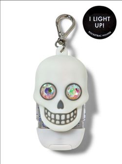 Halloween Skull Sanitizer Holder (Lights up)