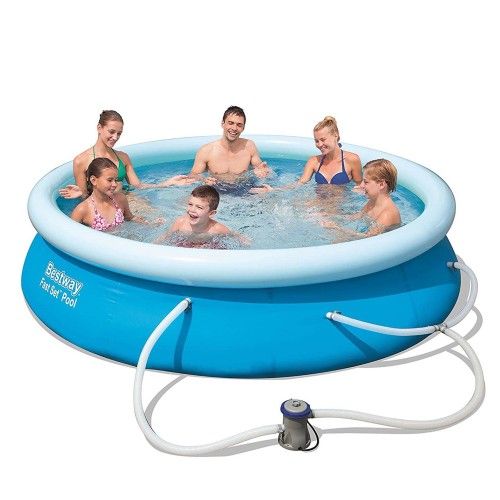 Above Ground Pool 10ftx30in Fast Set Up Filter Included