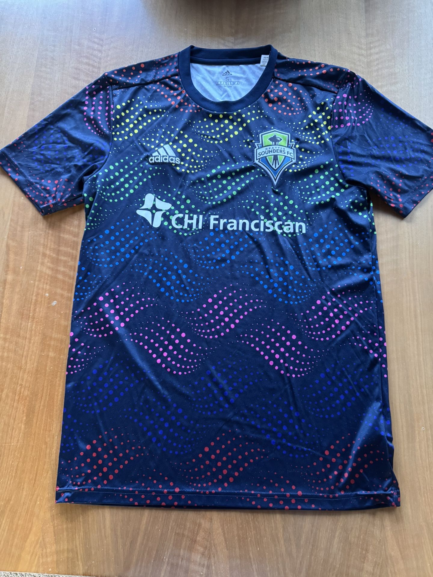 Sounders warm up jersey