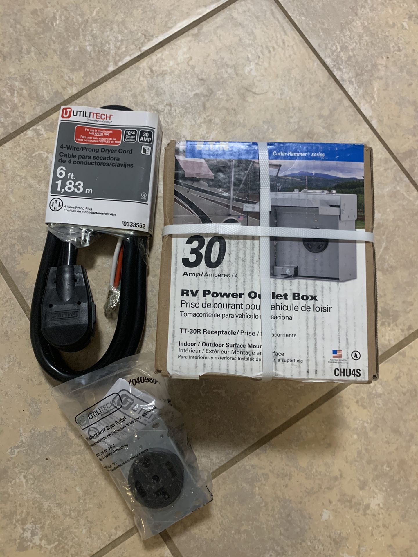 Eaton 30 amp Rv power outlet box for Sale in Casselberry, FL OfferUp