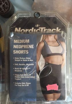 NordicTrack Neoprene Shorts Size Medium