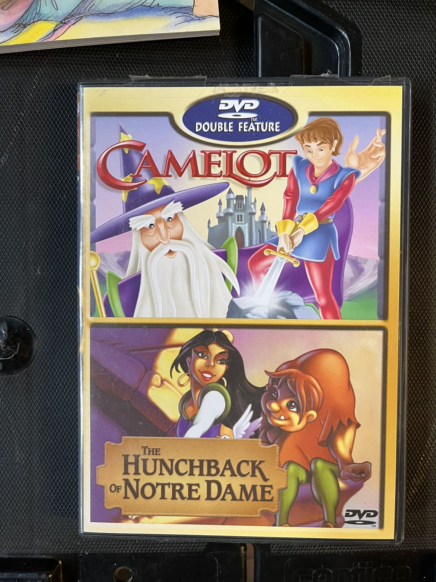 Camelot and The Hutchback of Notre Dame DVD Movie
