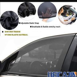 Car Sun Shade Front Windows (2 Pack)