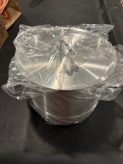 Aluminum Stock Pot with Lid