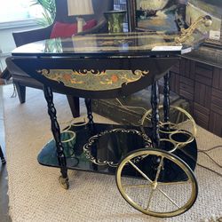 Antique Italian Bar Cart/Tea Trolley