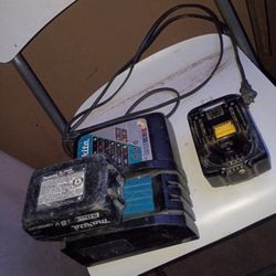 Mekita Battery Charger & 2 Batteries