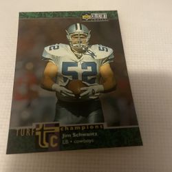 Football Upper Deck 1997 Jim Schwantz TC3